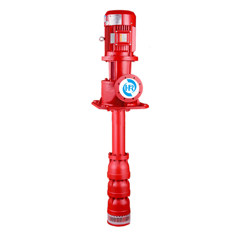 Long shaft fire pump